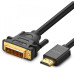 Ugreen HD106 HDMI to DVI Cable 3M #10136